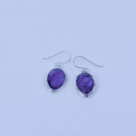 Load image into Gallery viewer, Amethyst Drop Earrings
