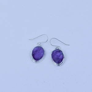 Amethyst Drop Earrings
