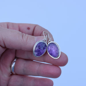 Amethyst Drop Earrings