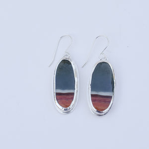 Picture Jasper Earrings