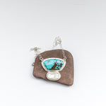 Load image into Gallery viewer, Turquoise + Moonstone Necklace
