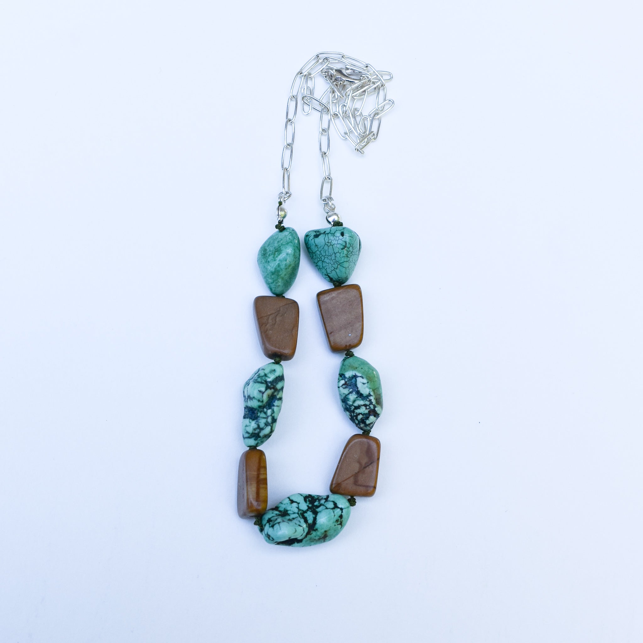 Turquoise and Picture Jasper Garland