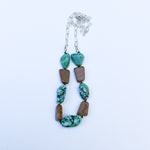 Load image into Gallery viewer, Turquoise and Picture Jasper Garland
