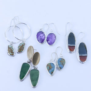 Amethyst Drop Earrings