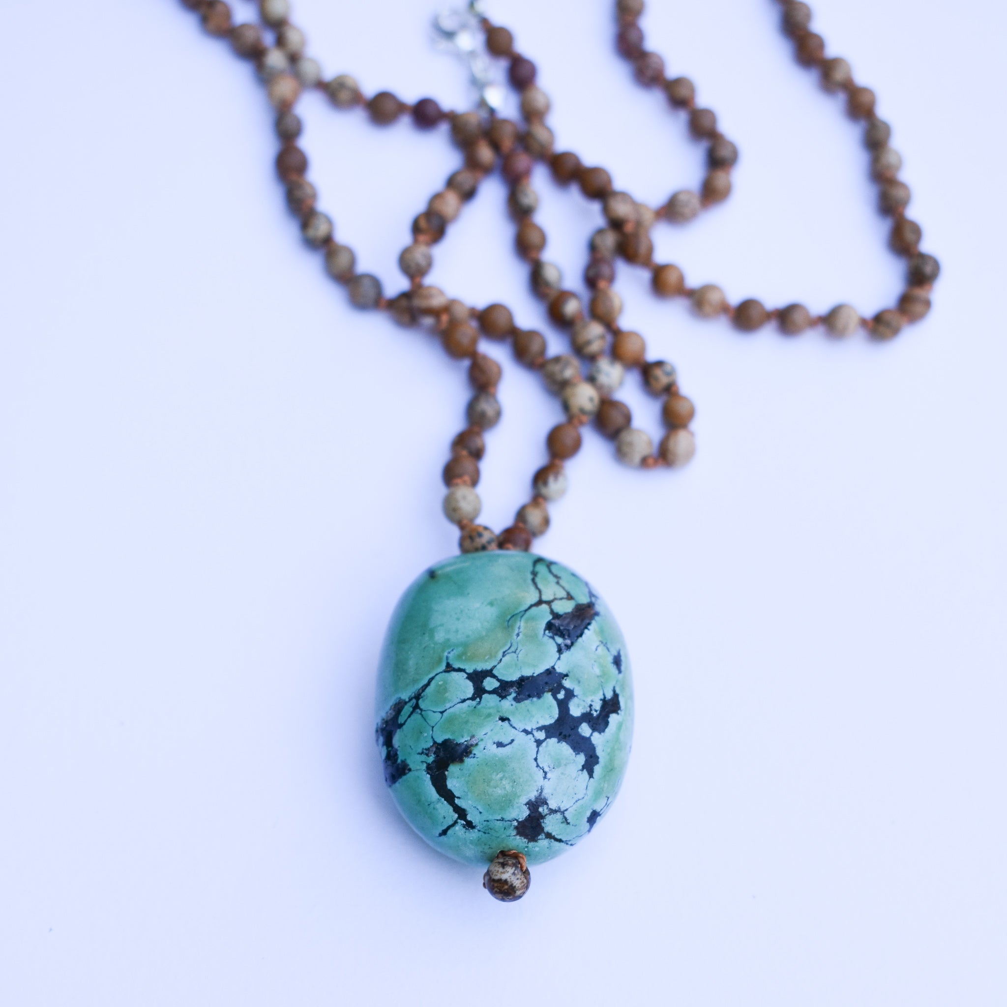 Turquoise Chunk Necklace II