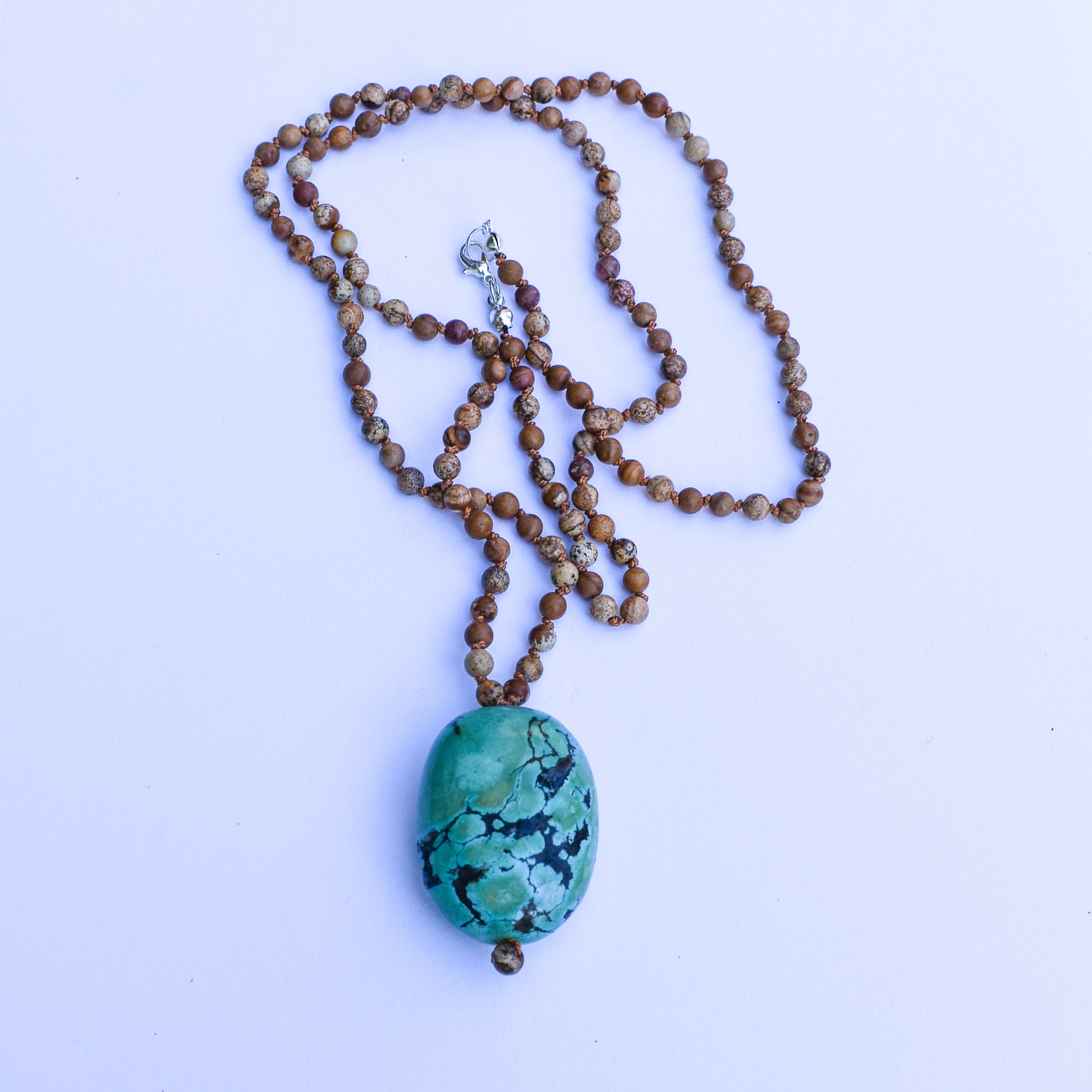 Turquoise Chunk Necklace II