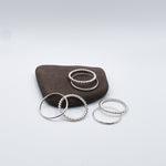 Load image into Gallery viewer, Sterling Silver Stacking Rings
