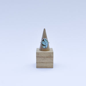 #8 Turquoise Ring size 9.25
