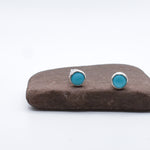 Load image into Gallery viewer, Small Turquoise Studs
