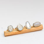 Load image into Gallery viewer, Moonstone ring size 8.5
