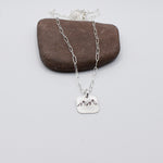 Load image into Gallery viewer, Sterling Silver Mountain Necklace

