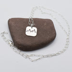 Load image into Gallery viewer, Sterling Silver Mountain Necklace
