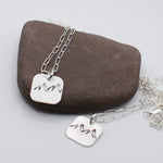 Load image into Gallery viewer, Sterling Silver Mountain Necklace
