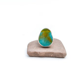 Load image into Gallery viewer, Hubei Turquoise ring size 7
