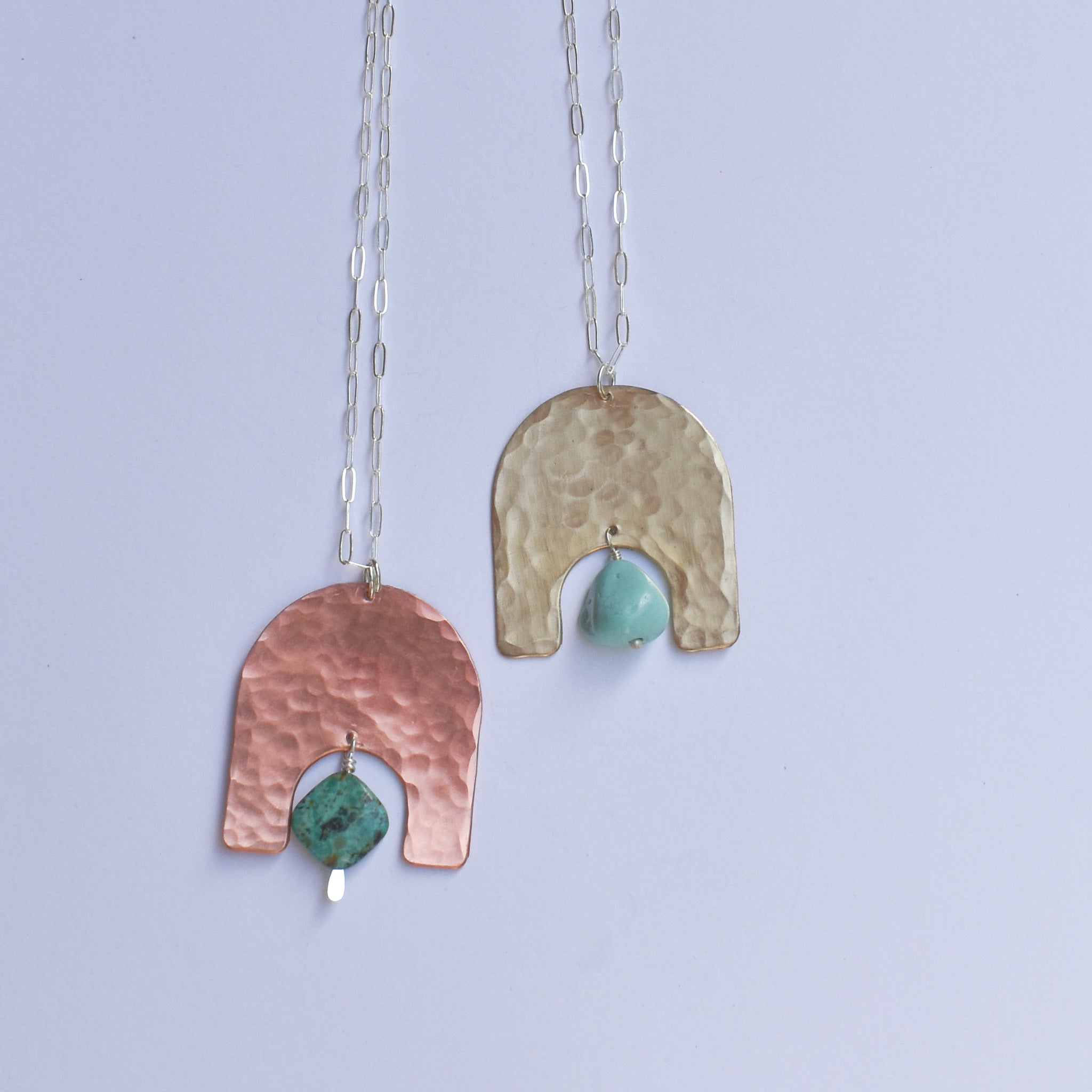 Arch + Stone Necklaces