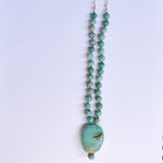 Load image into Gallery viewer, Turquoise Chunk Necklace III
