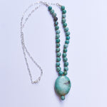 Load image into Gallery viewer, Turquoise Chunk Necklace III
