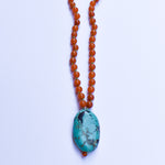 Load image into Gallery viewer, Turquoise Chunk Necklace I
