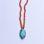 Load image into Gallery viewer, Turquoise Chunk Necklace I
