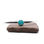 Load image into Gallery viewer, Small Arizona Turquoise Cuff Bracelet
