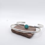 Load image into Gallery viewer, Small Arizona Turquoise Cuff Bracelet
