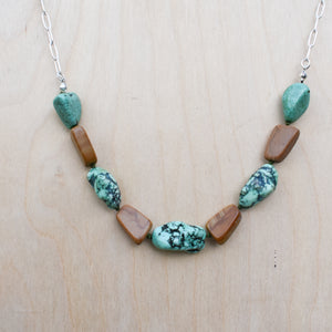 Turquoise and Picture Jasper Garland