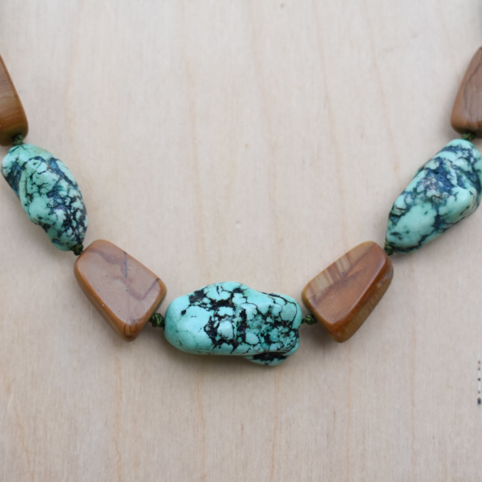 Turquoise and Picture Jasper Garland