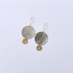 Load image into Gallery viewer, Double Moon Earrings Large
