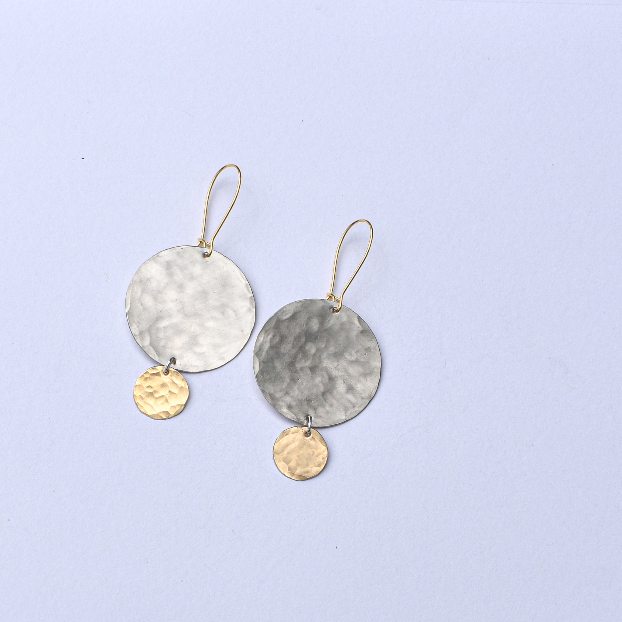 Double Moon Earrings Large