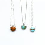 Load image into Gallery viewer, Turquoise Compass Necklace 4
