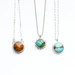 Load image into Gallery viewer, Turquoise Compass Necklace 3
