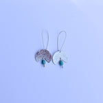 Load image into Gallery viewer, Eclipse Nickel Silver + Turquoise
