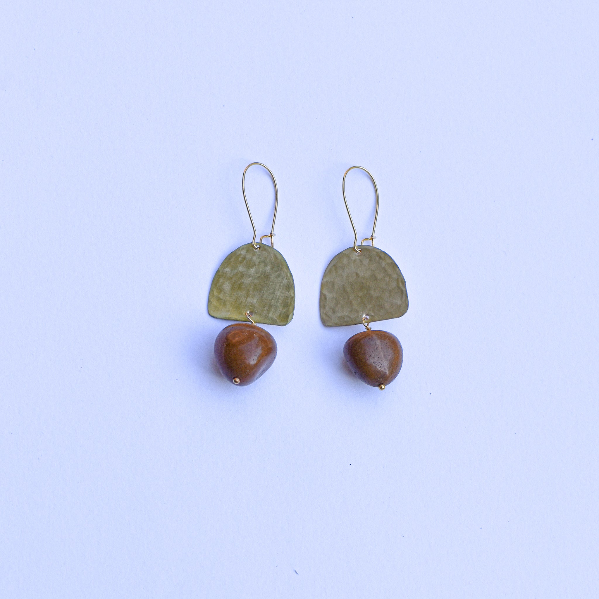 Bell + Stone Earrings