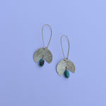 Load image into Gallery viewer, Copper and Olive Glass Garland
