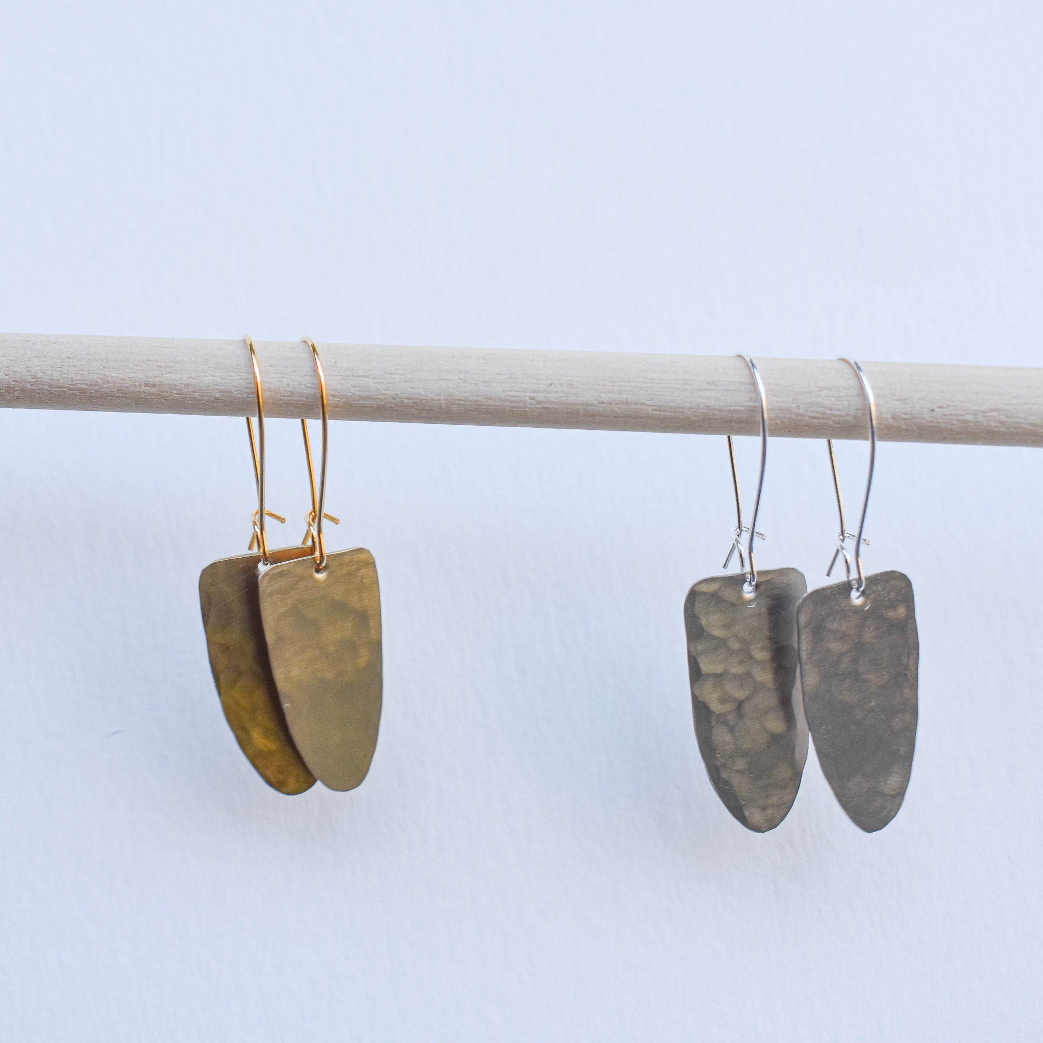 Pave Stone Earrings
