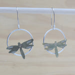 Load image into Gallery viewer, Dragonfly Hoops
