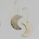 Load image into Gallery viewer, Crescent Moon Earrings - Medium
